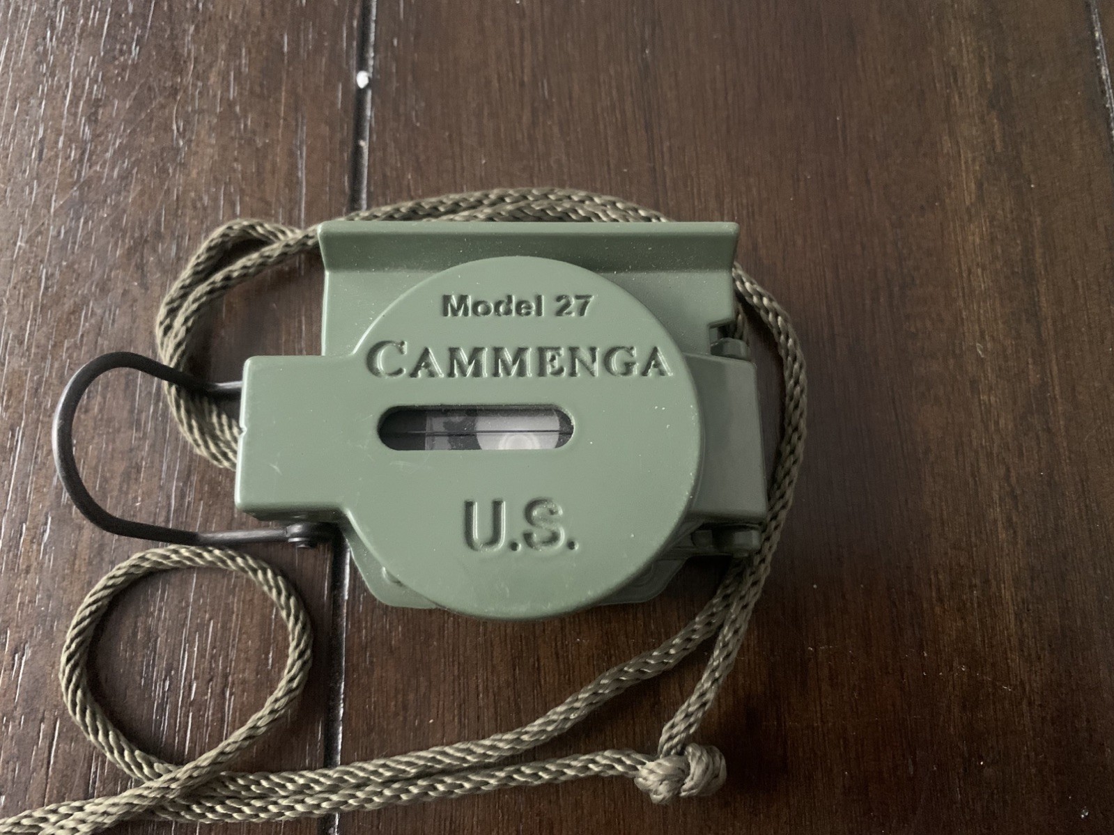 Cammenga Model 27 Phosphorescent Lensatic Military Compass