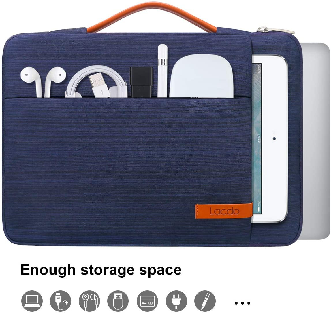 16-Inch 360° Protective Laptop Sleeve for HP, Lenovo, ASUS, Acer, Dell – Blue