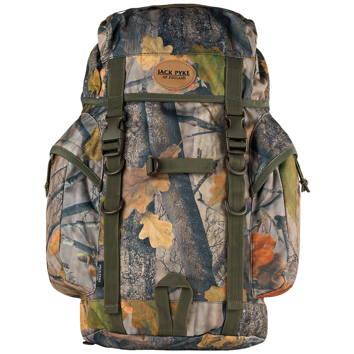 Jack Pyke 25L Rucksack Mens Tactical Military English Oak Evolution Camo