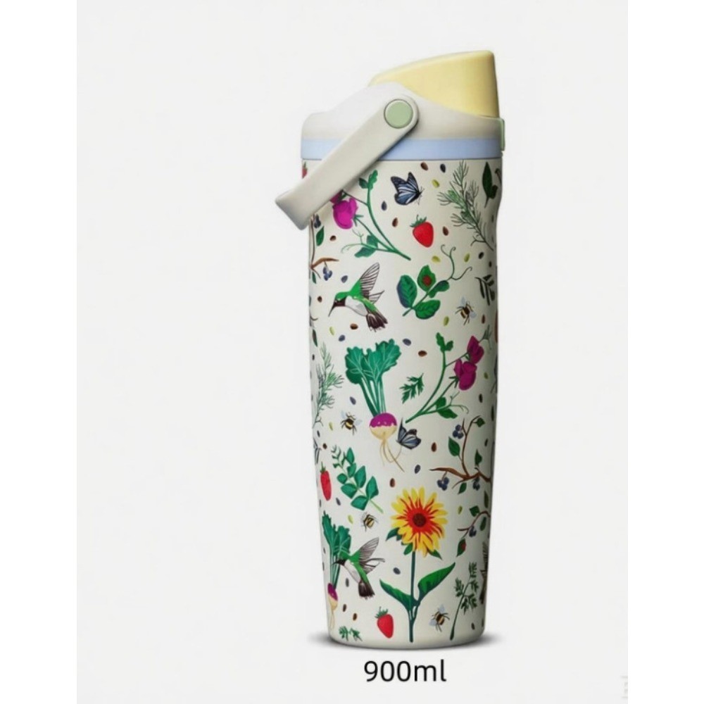 Owala FreeSip Tumbler 30oz Garden Floral Water Bottle
