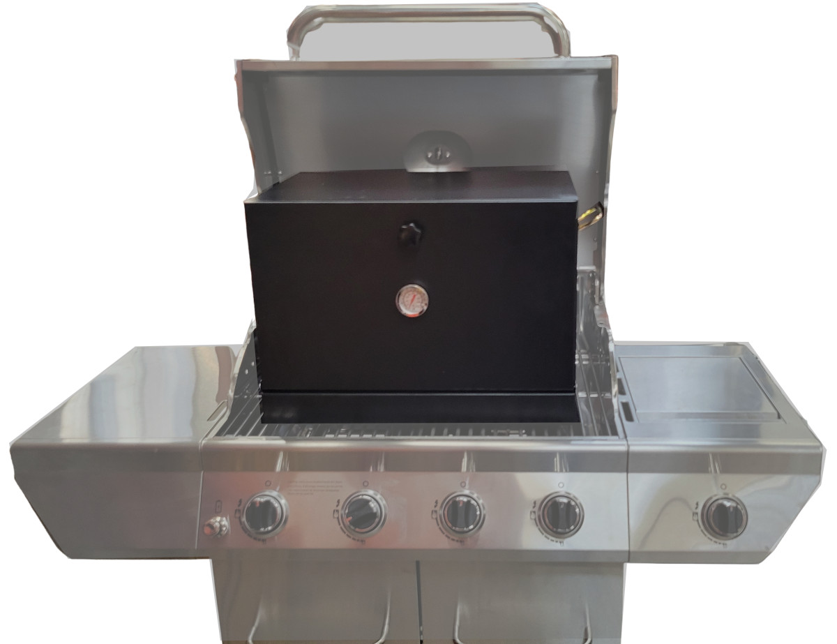 Off-Grid “Perfection” Oven for BBQ Grill, Camping, RV, Hunting, Preppers (2nd)