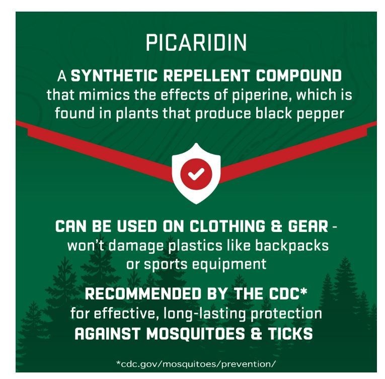 2 pack Repel Tick Defense Aerosol Insect Repellent w/ 15 Percent Picaridin, 6.