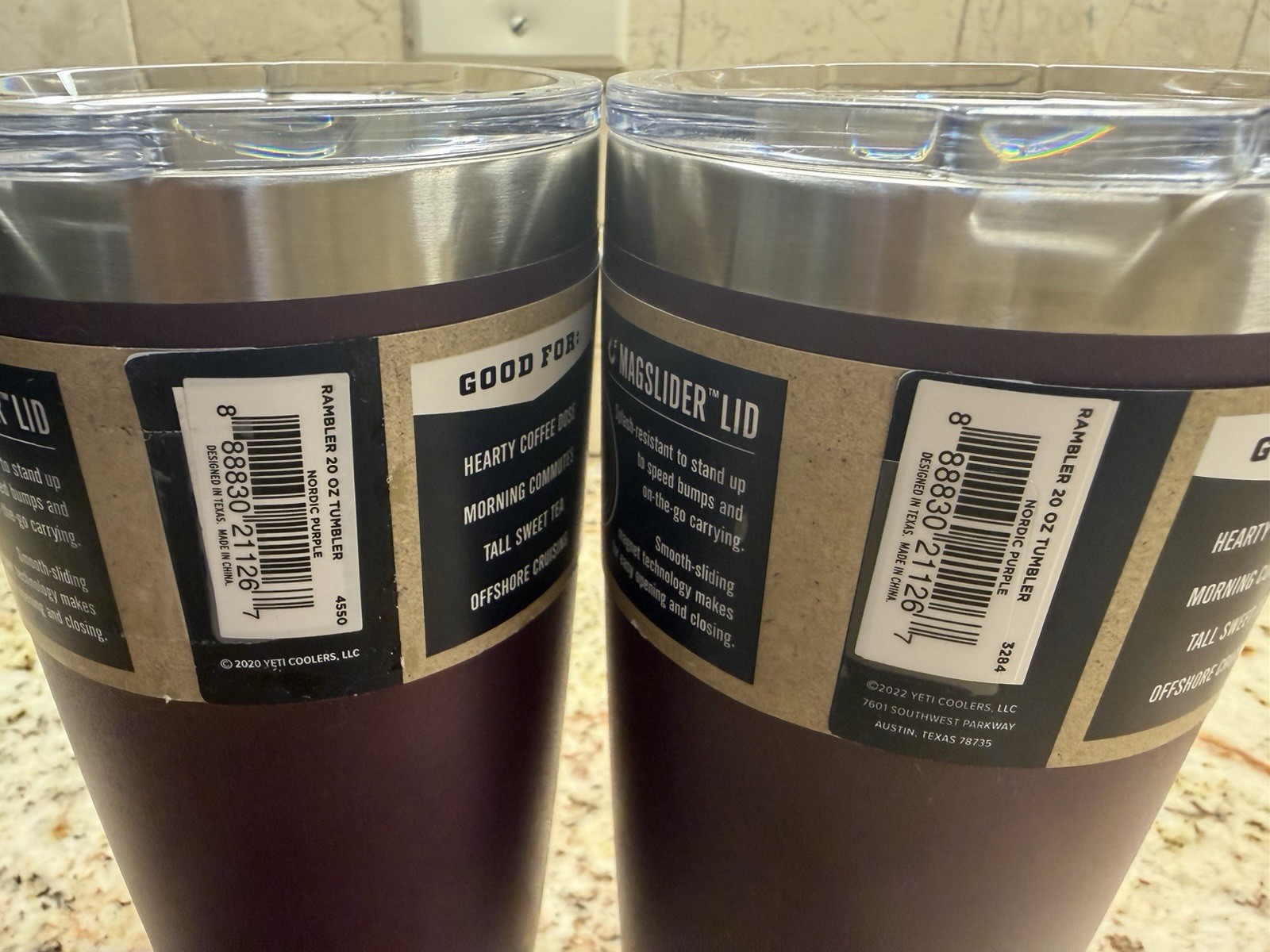 YETI X2 Rambler Limited Edition 20oz Tumbler with Magslider Lid – Nordic Purple