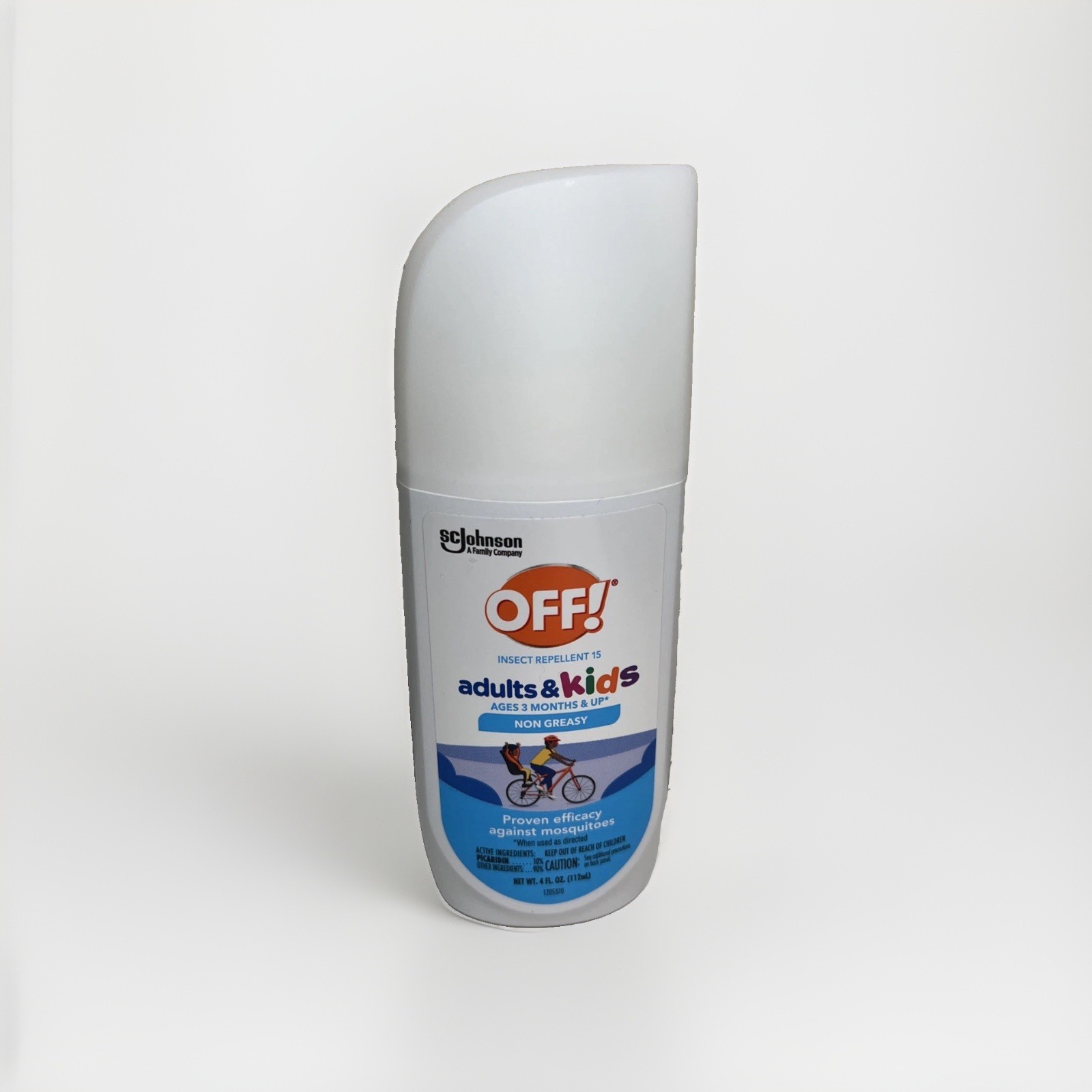 OFF! Insect Repellent Lotion Fragrance Free Bug Protection Adults Kids 3.8oz