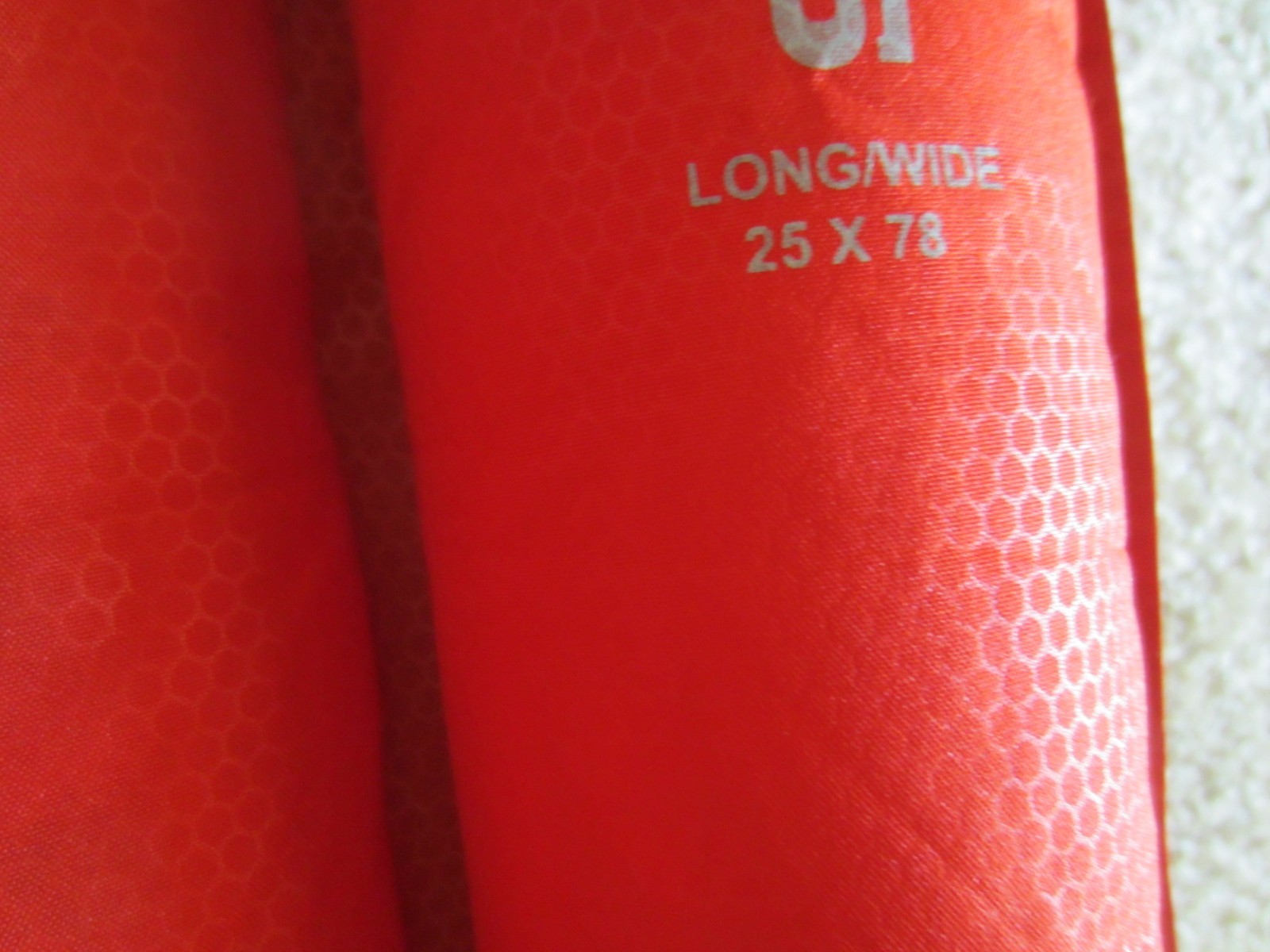 REI CO-OP Air Rail 1.5 Self Inflating Sleeping Pad unisex Long wide 25″x 78″ EUC