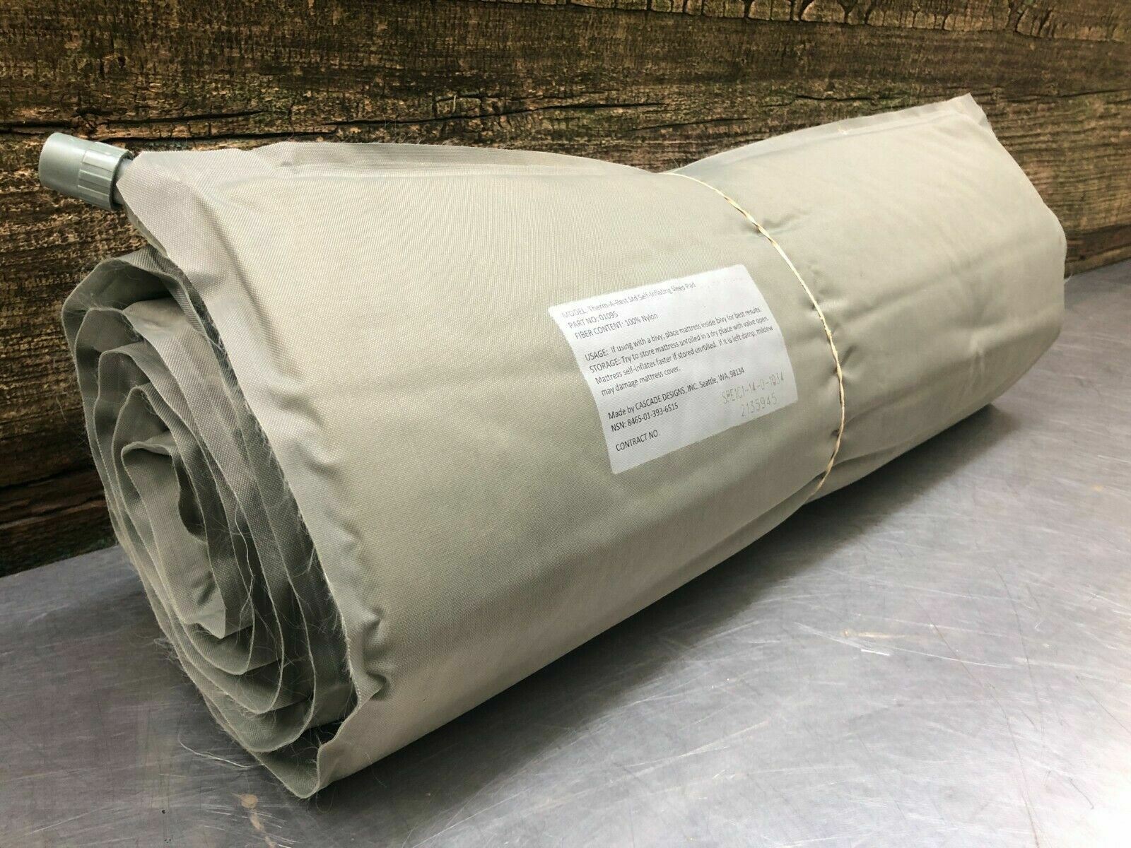 72x20x1 Military Therm-a-rest Self Inflating Camping Backpacking Sleep Mat Pad