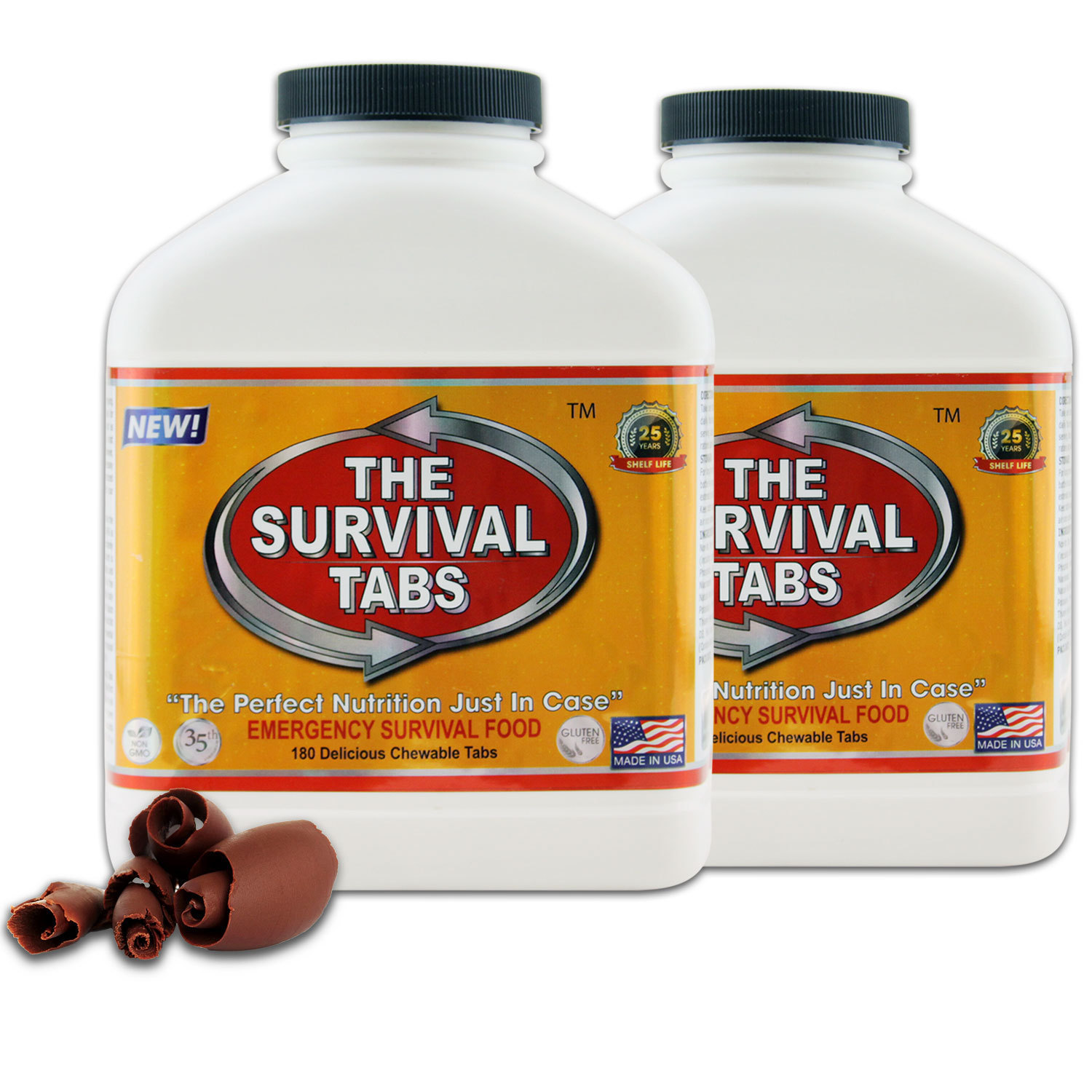 Optimum emergency survival nutrition 30 days supply 25 Year Shelf Life