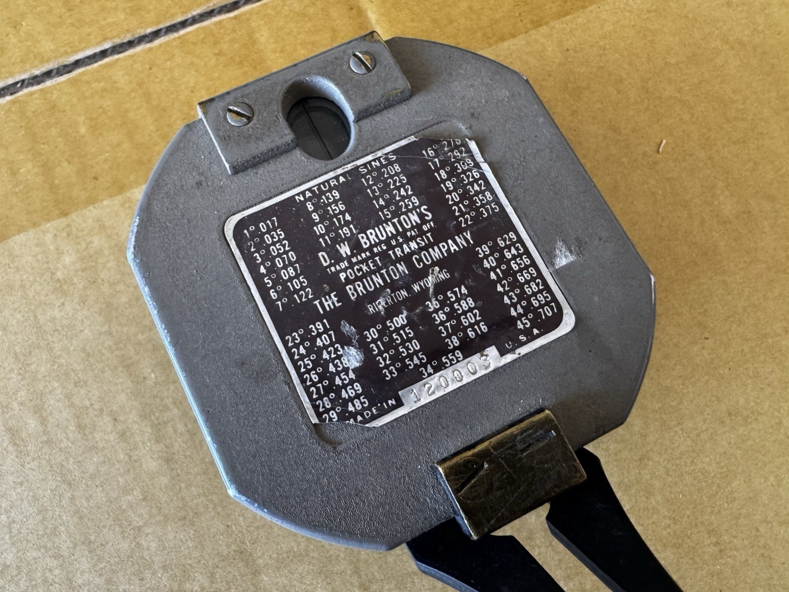 Brunton Pocket Transit Compass