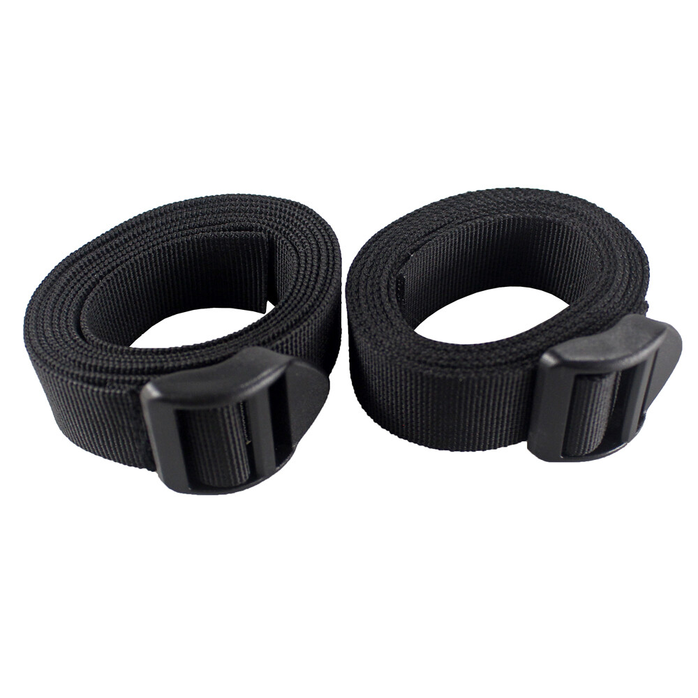 2Pcs 1inch Heavy Duty Molle Utility Nylon Strap with Buckle Backpack Accessory