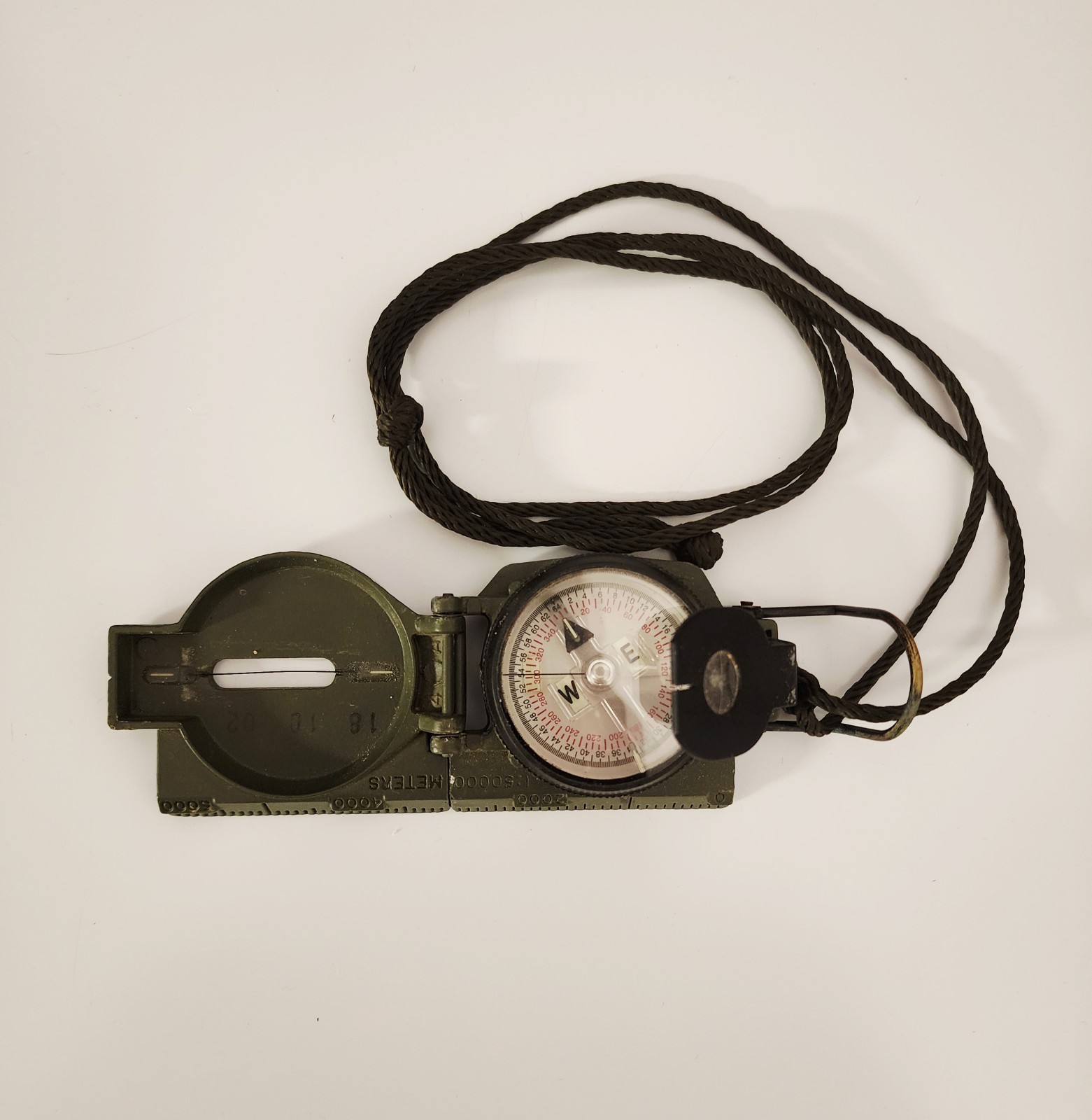 Cammenga Model 3H USGI Military Issue Tritium Lensatic Compass USA Made – OD #1