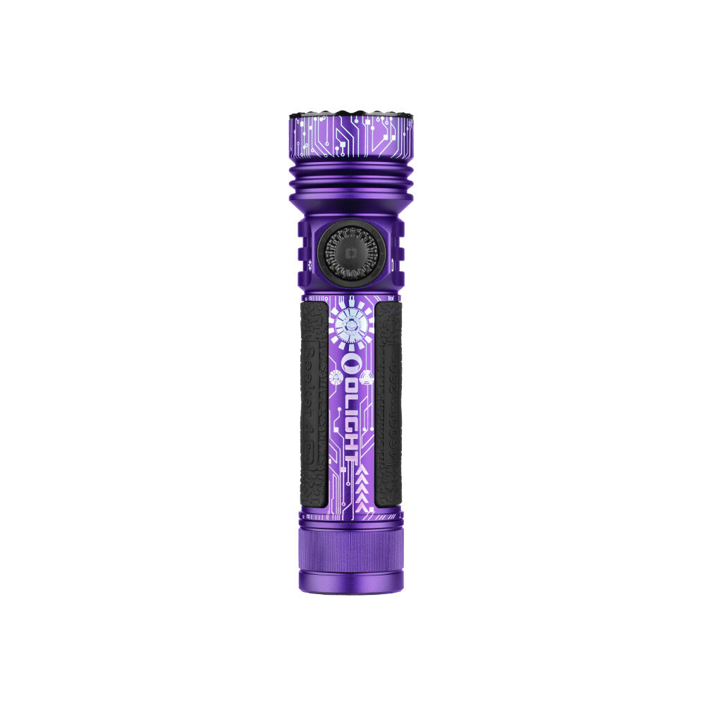 Olight Seeker 4 Pro Cyber Violet w/Versatile Holster, 4600 Lu, 260M, Cool White
