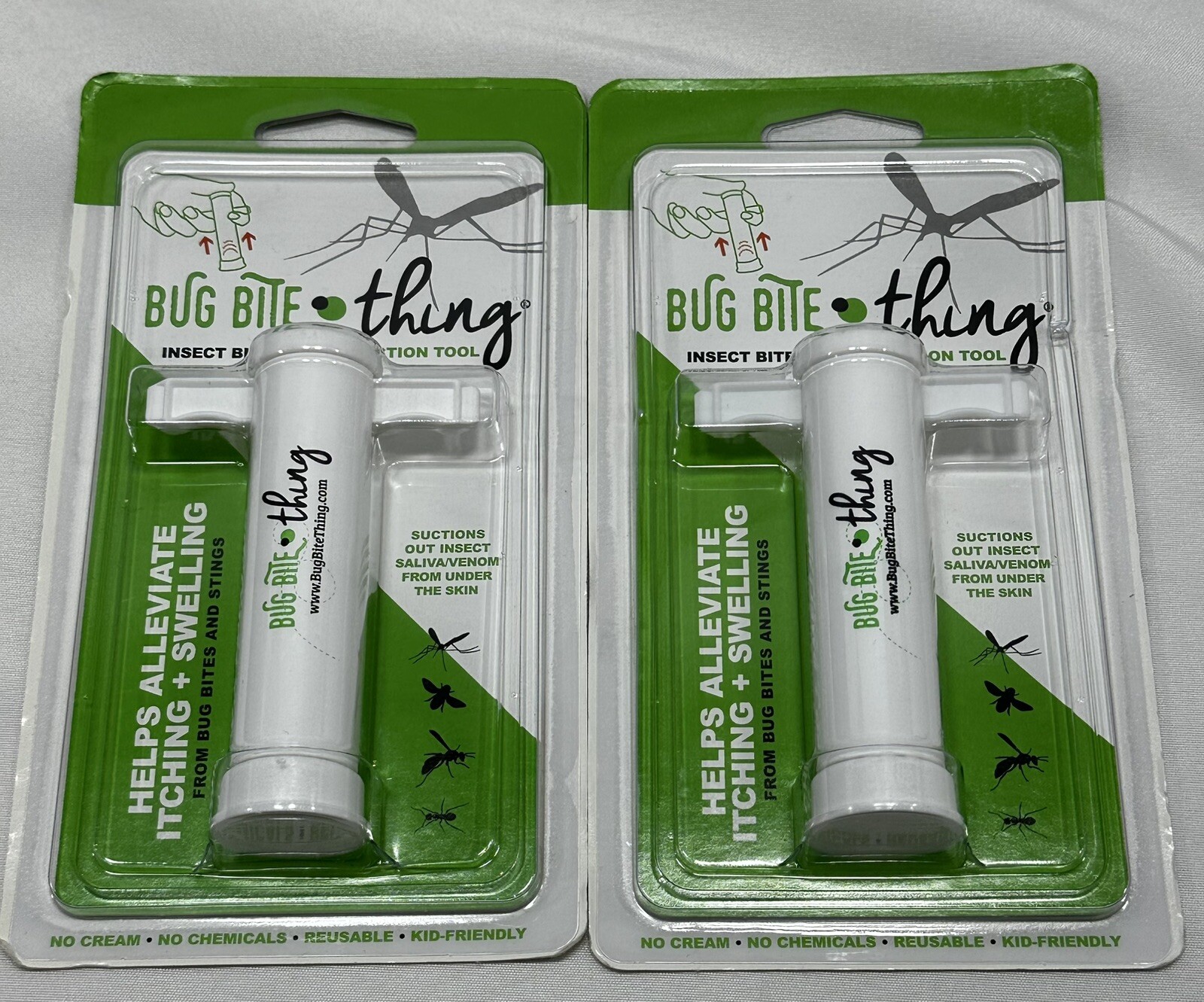 Bug Bite Thing: Insect Bite & Sting Suction Tool & Scraper: FIRST AID