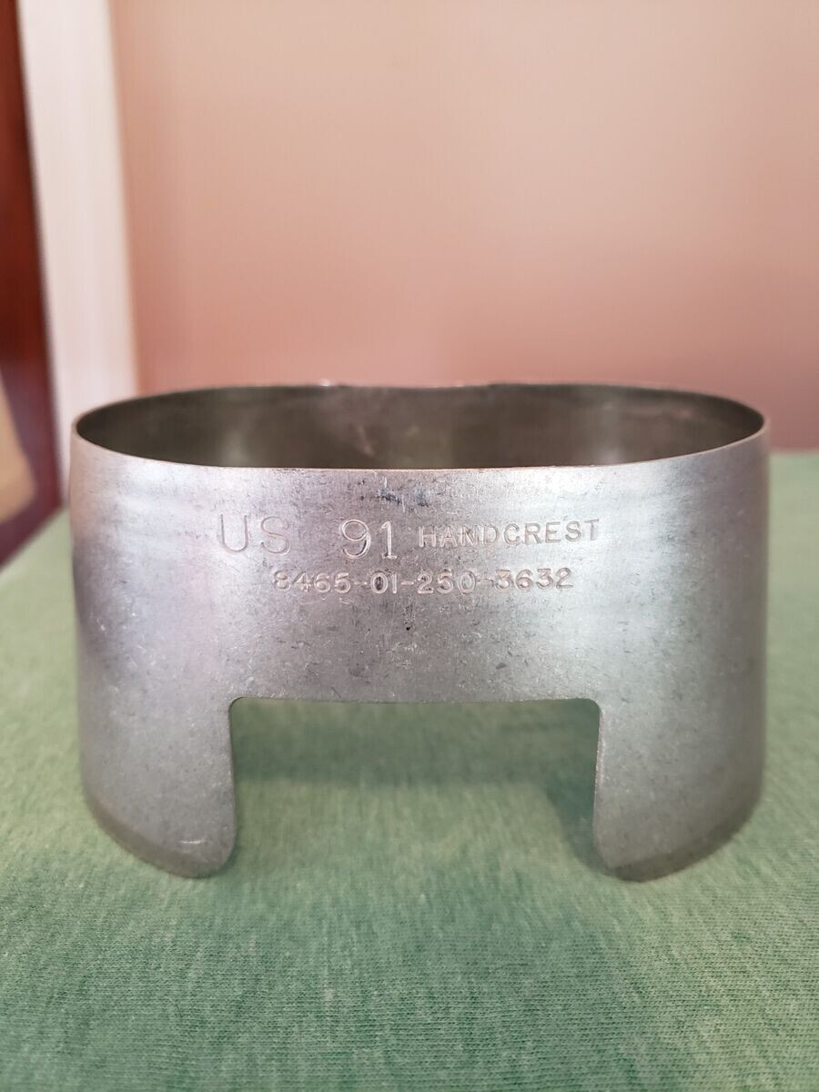 GENUINE US Military CANTEEN CUP STAINLESS and STOVE / STAND COMBO EXCELLENT