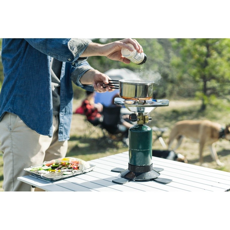 Single Burner Propane Stove 10000 BTU Portable Camp Stove Outdoor Cooking Gear