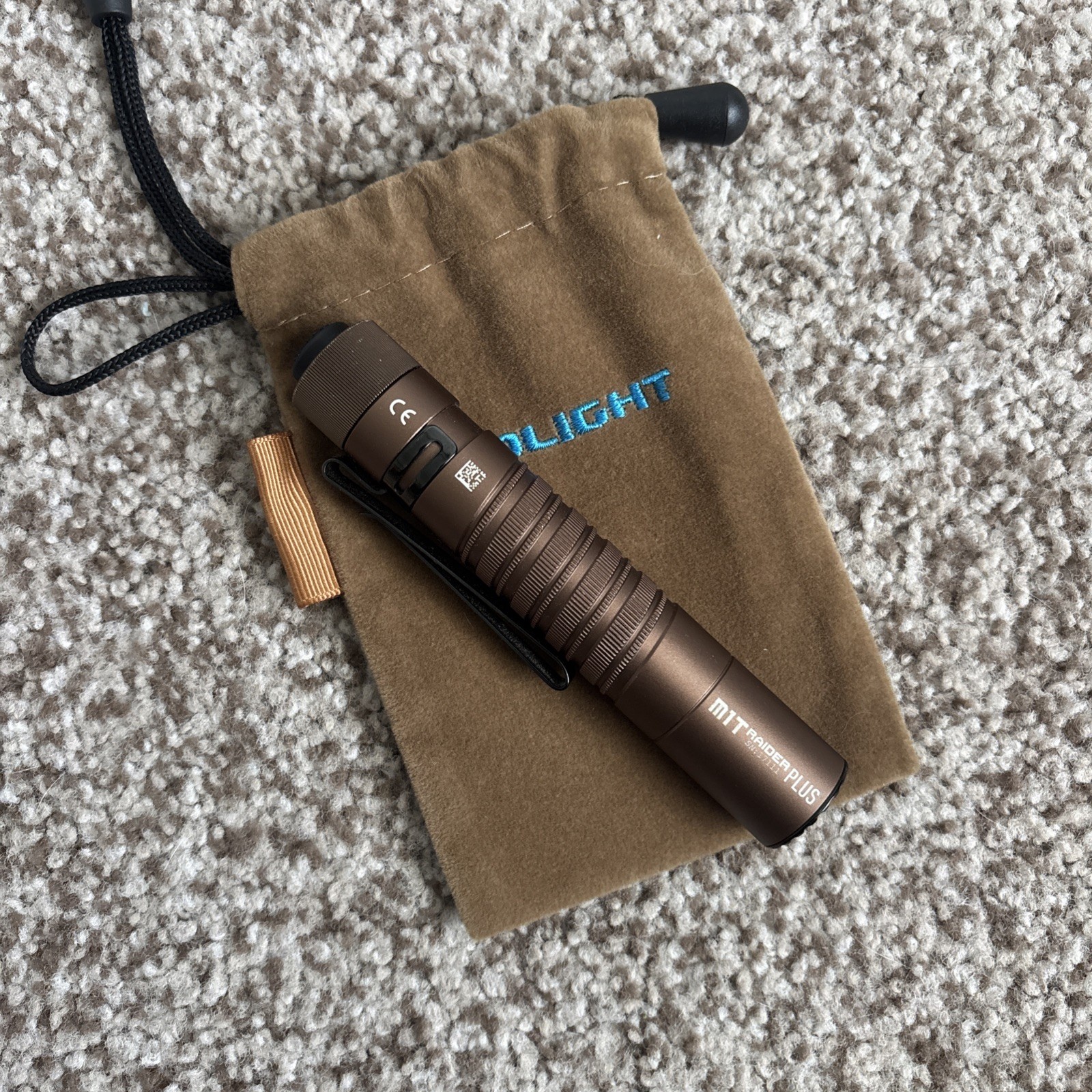Olight M1T Raider Plus 800 Lumen EDC Tactical Flashlight Desert Tan (Limited)