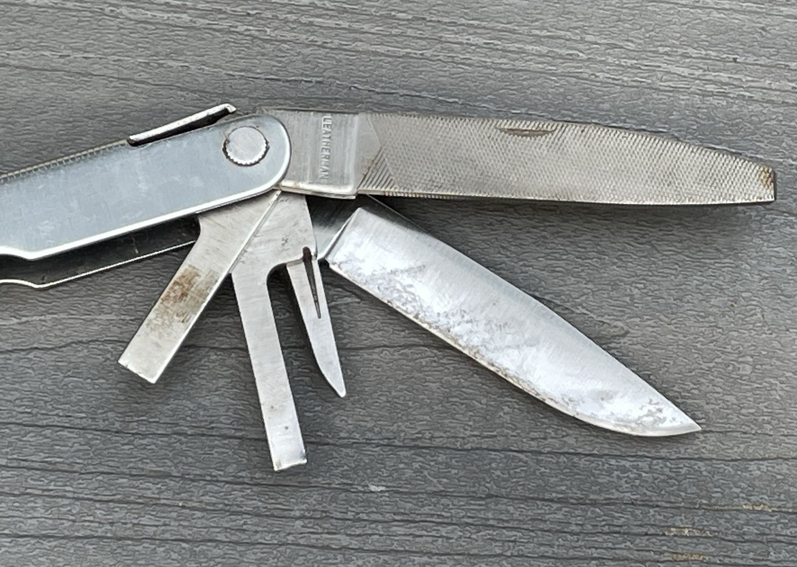 Genuine Leatherman Super Tool ~ Very Good Condition ~ Made In USA ~