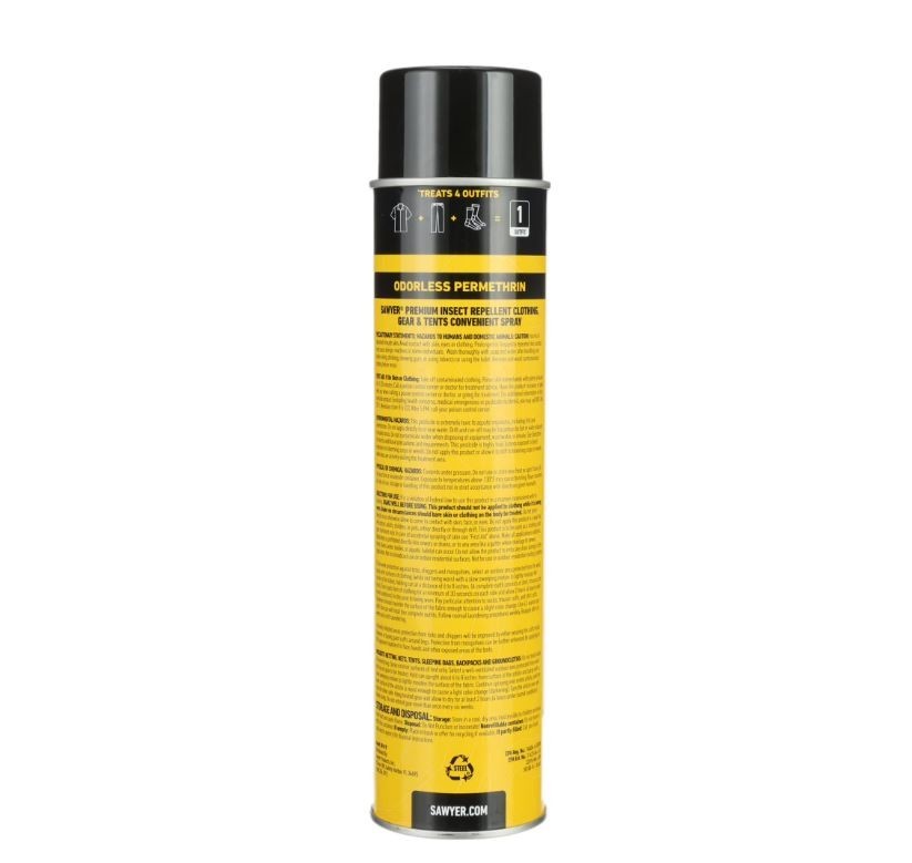 (4 pack) Sawyer Products Premium Permethrin Insect Repellent Aerosol Spray