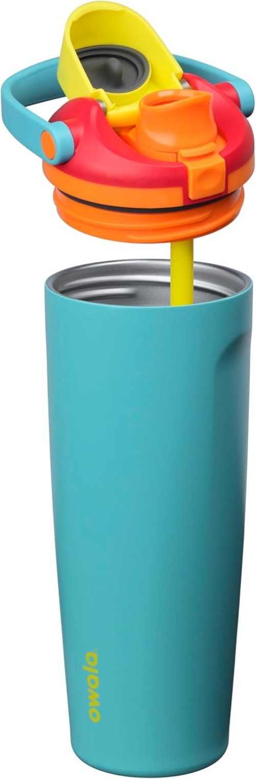 Insulated Stainless Steel Water Bottle 30oz BPA Free Leak Proof Travel Sports