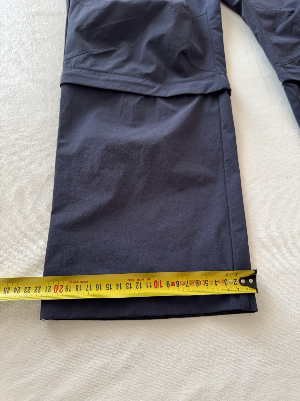 Ulla Popken women’s zip-off outdoor pants hiking pants blue size 46