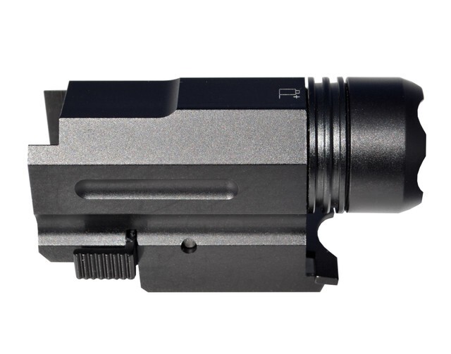 Kexuan LED Tactical Light, 160 Lumens, Rail-Mounted, Battery included, 5 modes