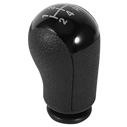 5 Speed Shifter Knob, Black, ABS Material, Compatible with Focus, Mondeo MK3,