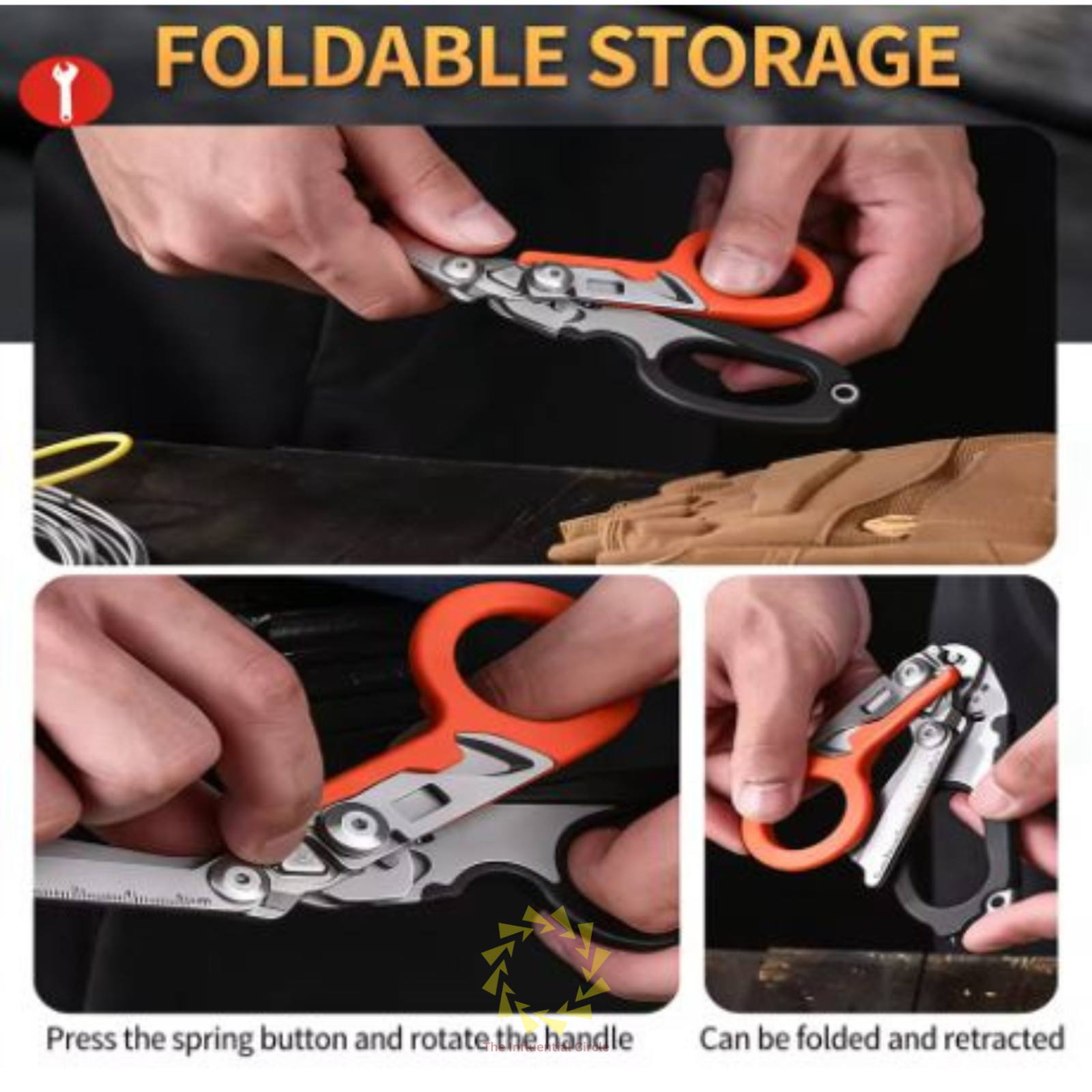 Multifunction Scissors Leatherman Raptors First Aid Expert Tactical Folding USA