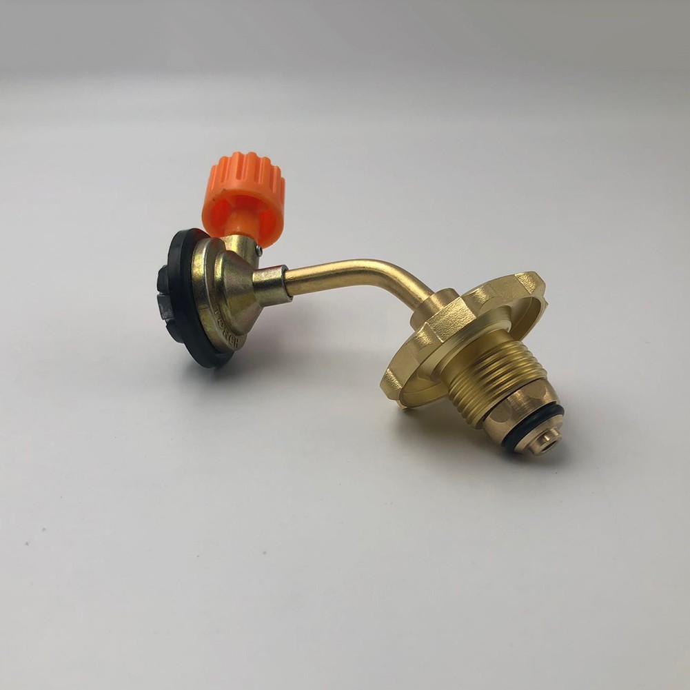 Outdoor Camping For Gas Butane Cylinder Tank Refill Connector Adapter Valve- AU