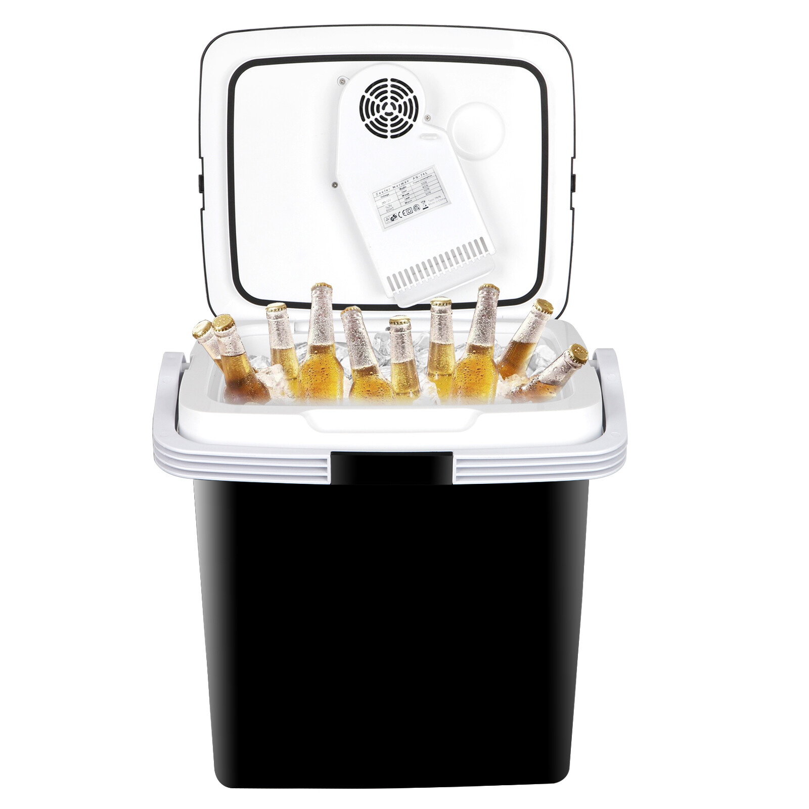 ICE 5.7Gal Car Thermoelectric Cooler&Warmer Travel Fridge Camping 12V Portable