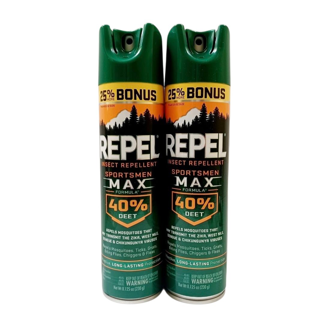 Repel Insect Repellent Sportsmen Max Aerosol – HG-94257 (2 Pack)
