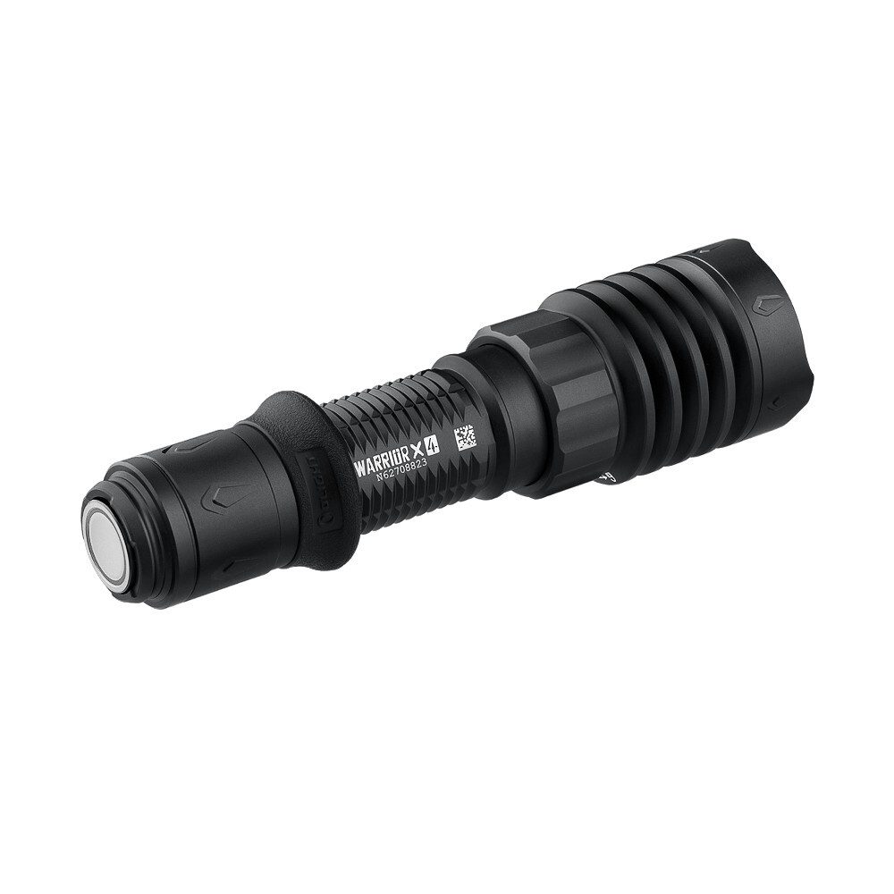 Olight Warrior X4 Matte Black USB-C/MCC Rechargeable Flashlight, Holster, 2600L