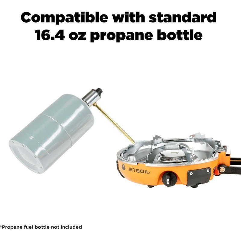 Jetboil Genesis Basecamp Backpacking and Camping Stove Cooking System, Orange
