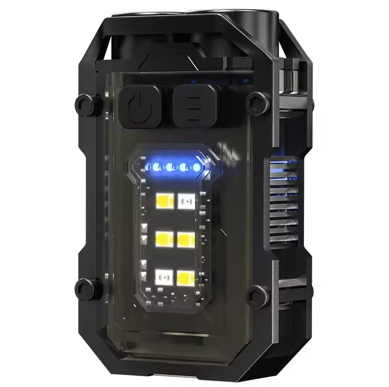 1pc Aluminum Alloy High Power LED Flashlight Rechargeable Tactical Torch Light