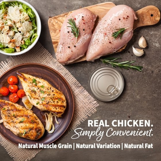 Great Value Chunk Chicken Breast, 12.5 Ounce Can (4 Pack)