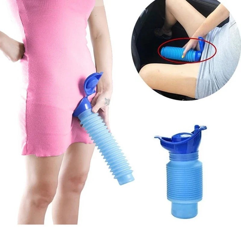 Male Female Portable Urinal Travel Camping Car Toilet Pee Bottle Emergency Kits