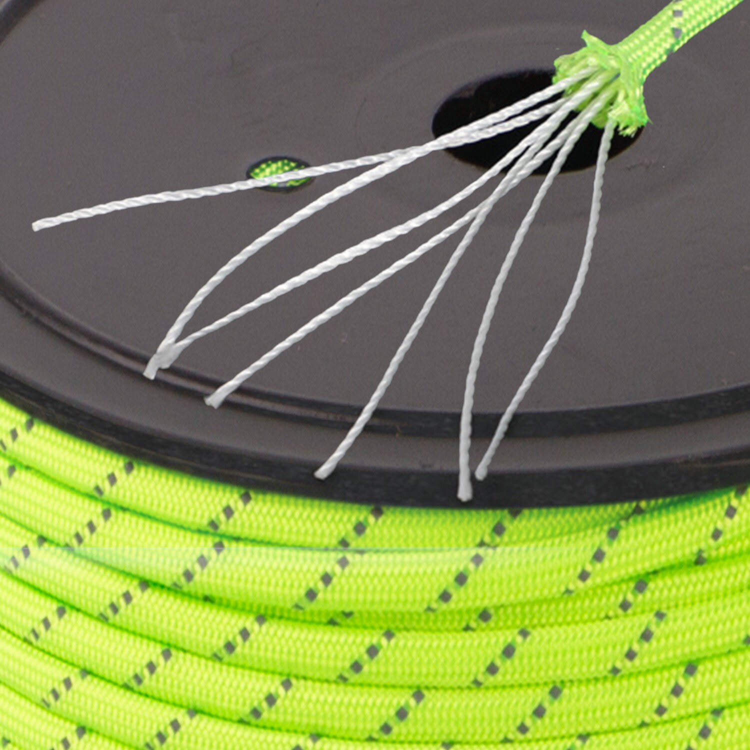 HERCULES 1000 ft Type III Paracord 550 Paracord Rope Parachute Cord Reflective