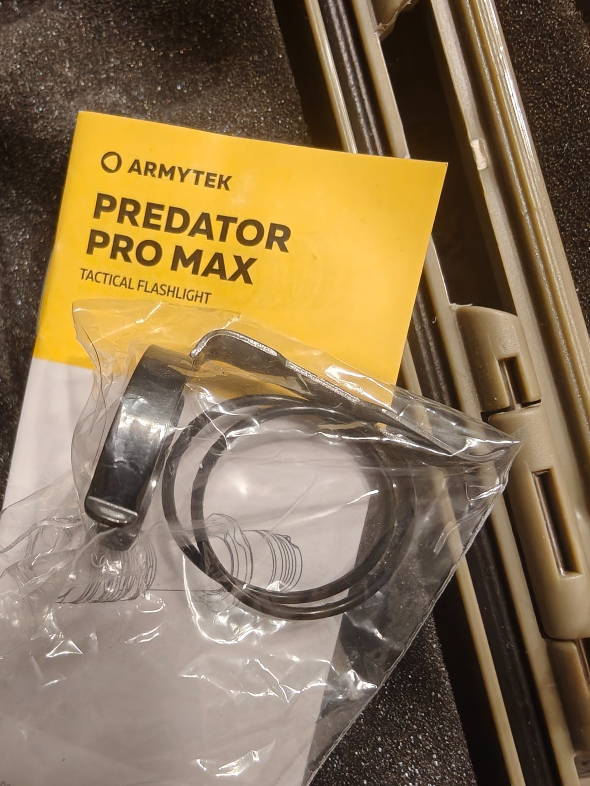 Armytek Predator Pro Max Rechargeable Tactical Flashlight -3000 Lumens White Lig