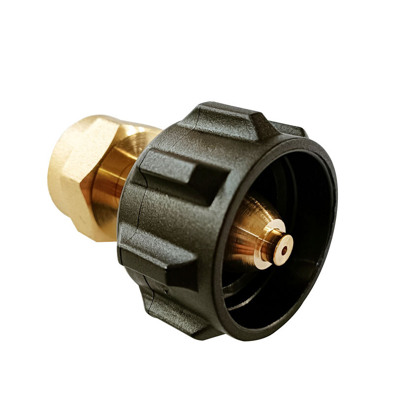 Portable Propane Refill Adapter LP Gas Valve Refill 1 Lb Cylinder Tank QCC1 New