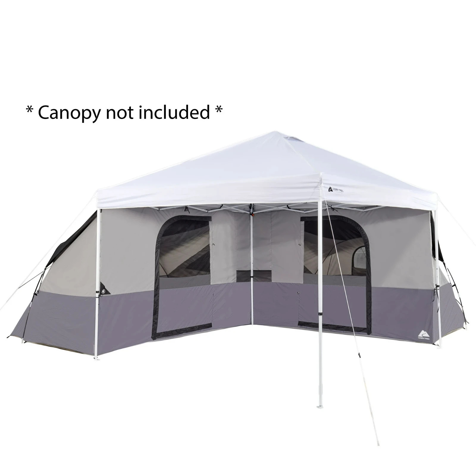 8-Person Connect Tent W/ Screen Porch Straight-leg Canopy Accessory Camping New