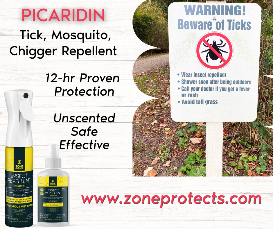 Picaridin Unscented Insect Repellent Continuous Spray + Refill Bundle