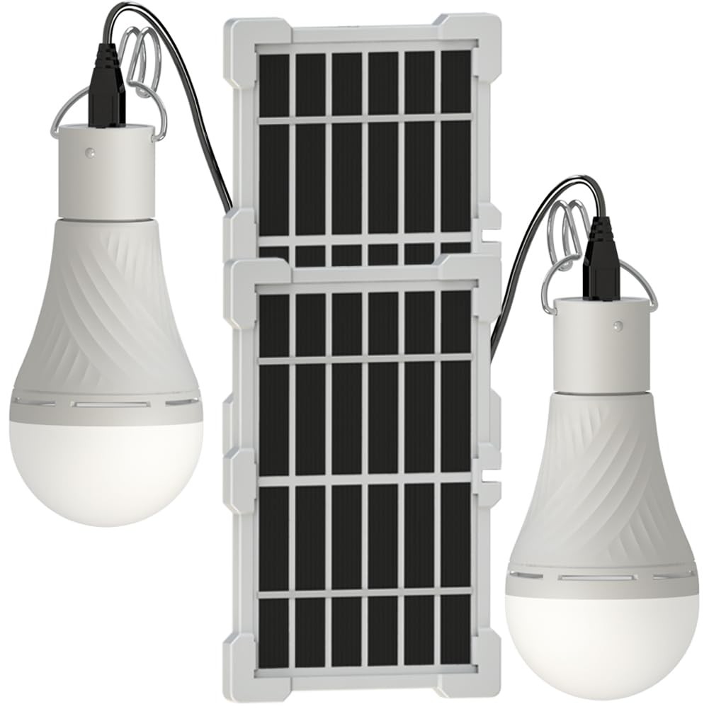 Portable Solar Light with Auto On Off Mode for Indoor Home and Chieken Coop, …