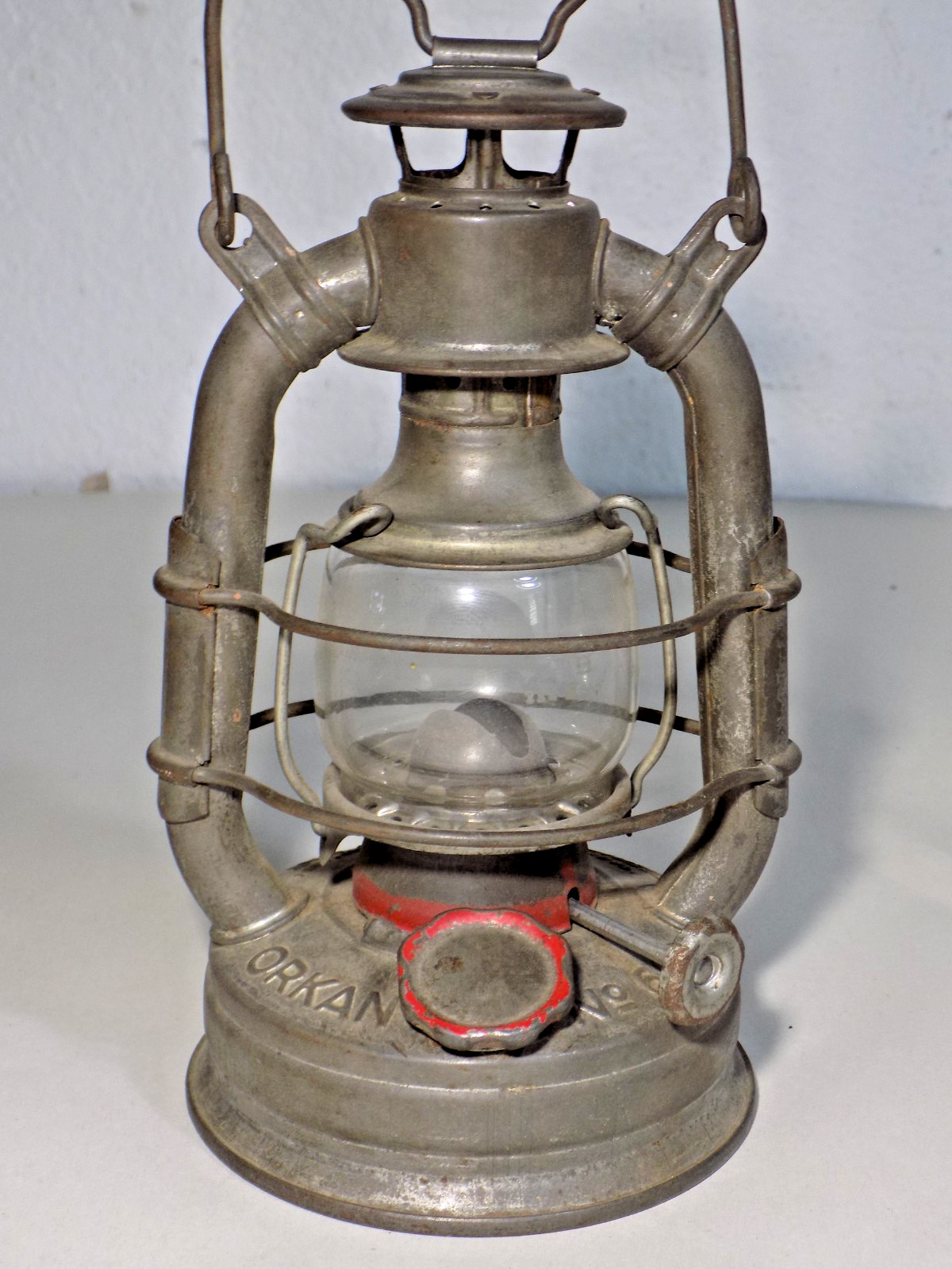 1930’s A++ ORKAN Fledermaus Bat Lantern No.666 Germany-Original Glass/Finish-A++