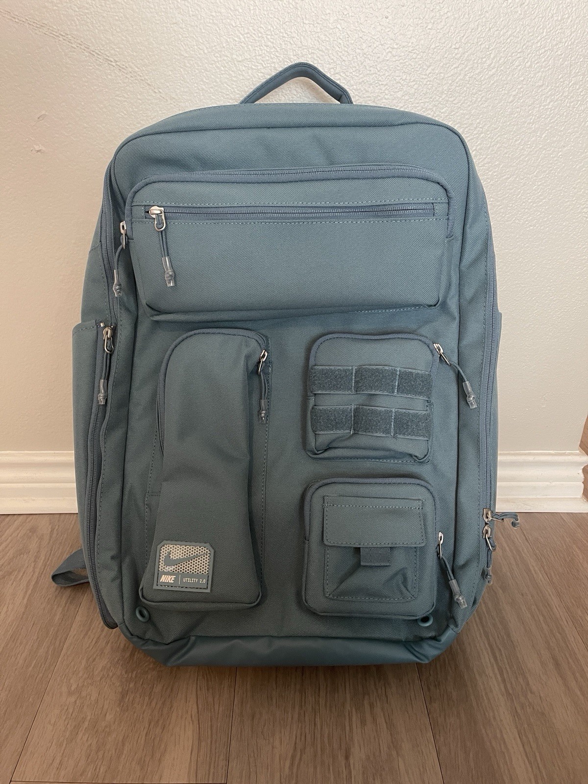 New Nike Utility Elite 2.0 Backpack Smokey Blue/Denim Turquoise (37L)