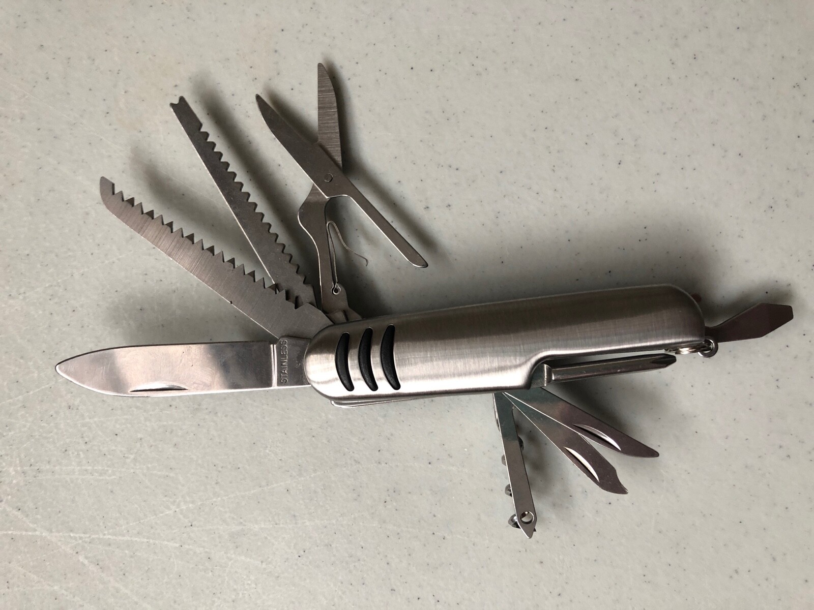 Pocket Knife Multi Tool Blade Stainless Steel Unbranded – New