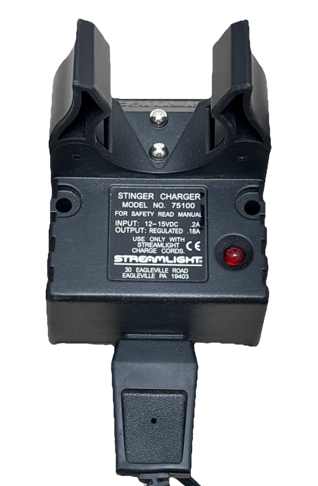 STREAMLIGHT Stinger XT-Flashlight, Smart Charger/Wall Bracket