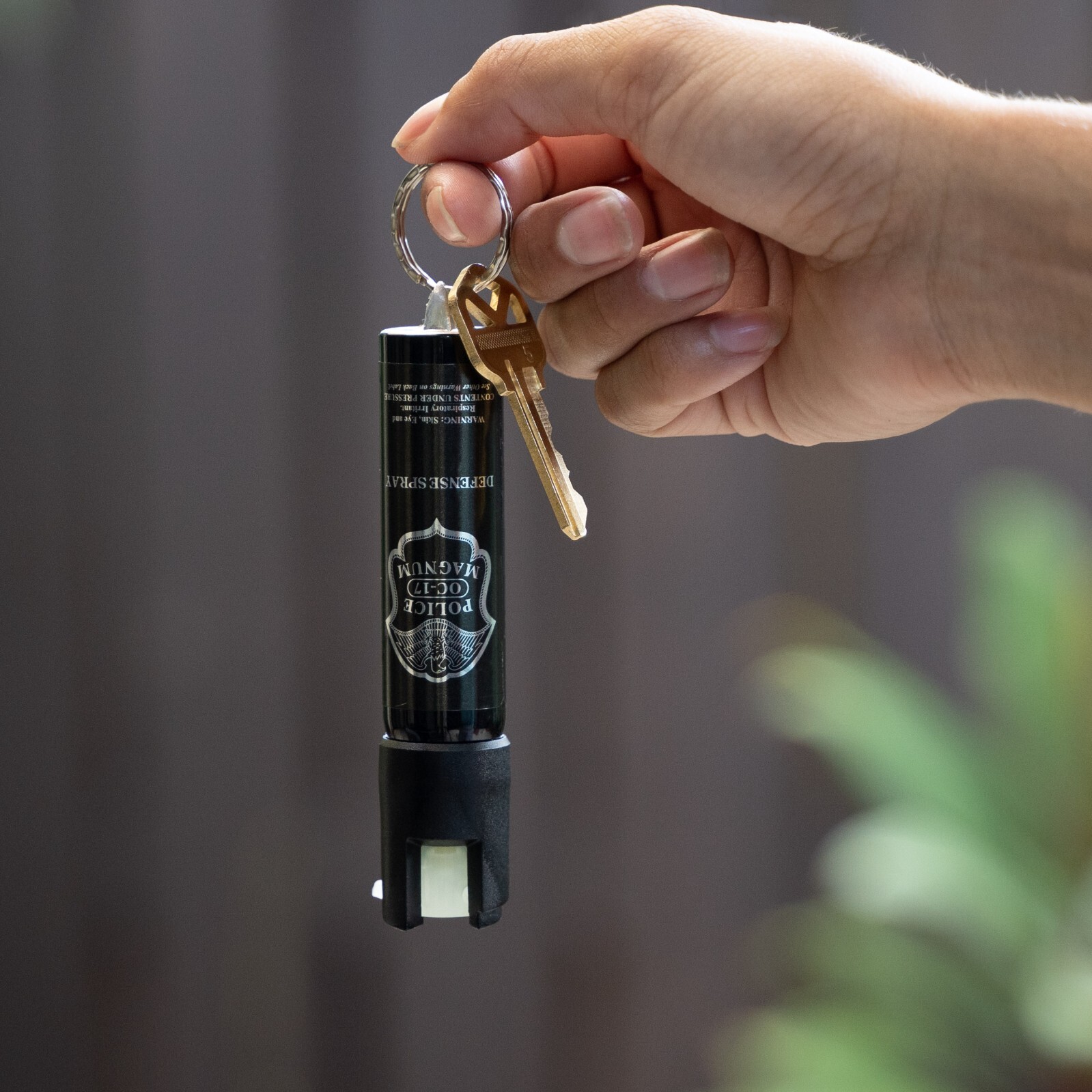 3 Police Magnum pepper spray .75oz keyring GID safety self defense protection