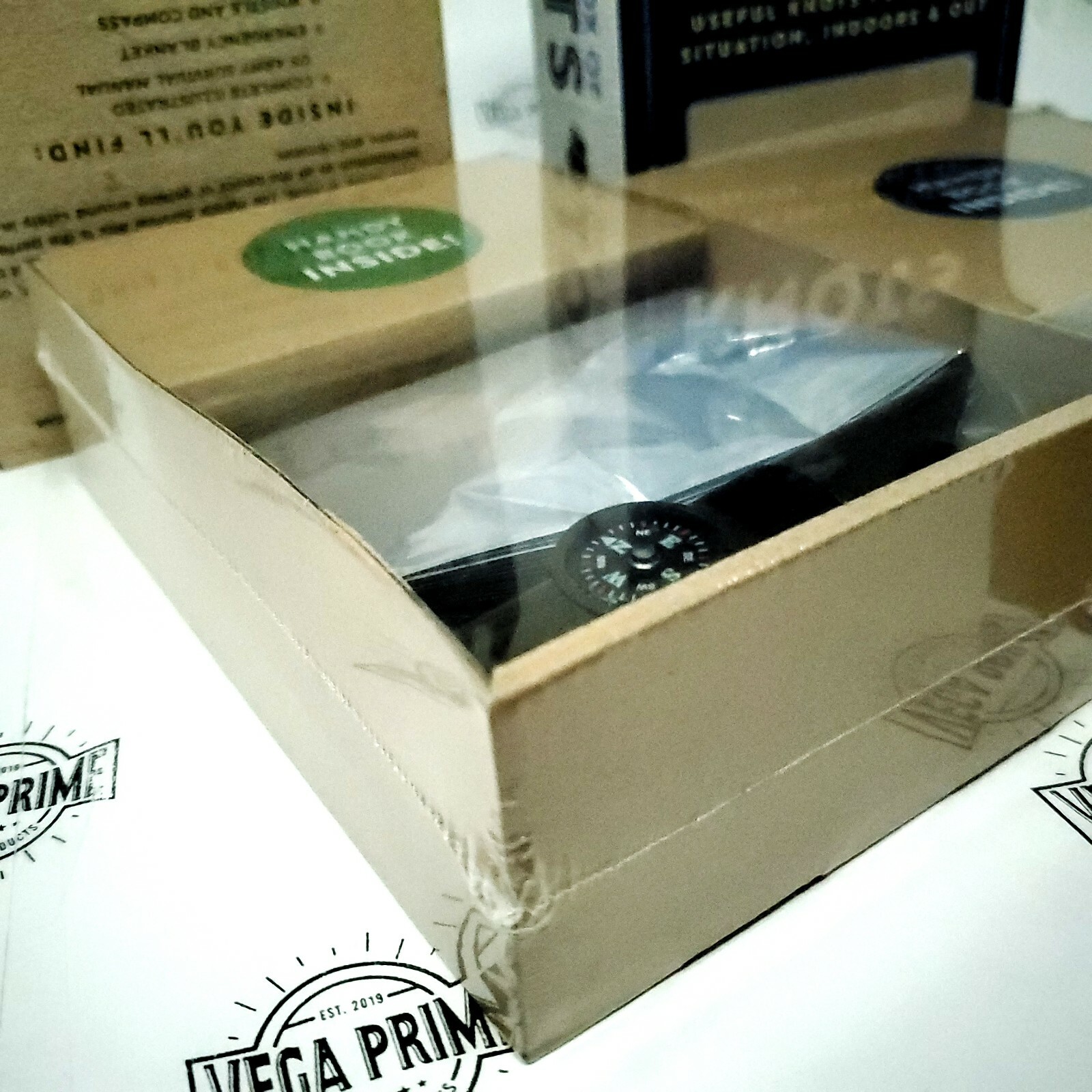 Handy Survival Box and Box of Knots Kit Ropes & Book – BRAND NEW SEALED