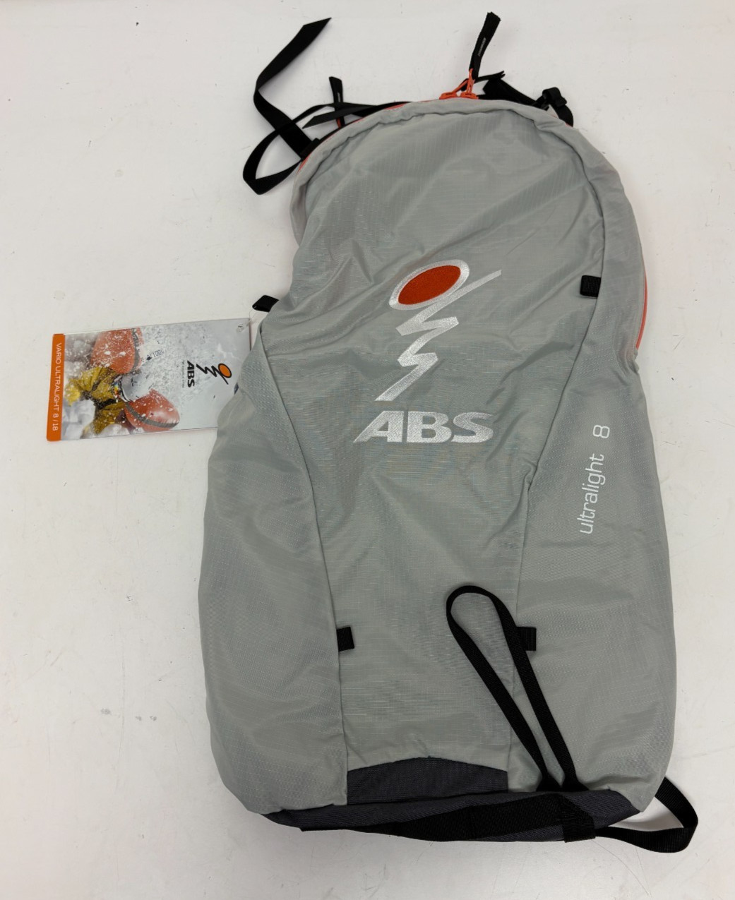 ABS Vario Ultralight 8/18 Avalance Backpack Zip-On Cover Gray NEW Fast Shipping