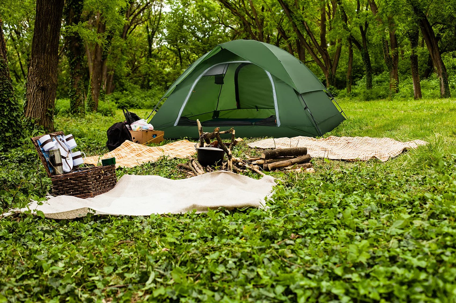 Camping Tent For 2 Person 4 Person 6 Person – Waterproof Two Person Tents For