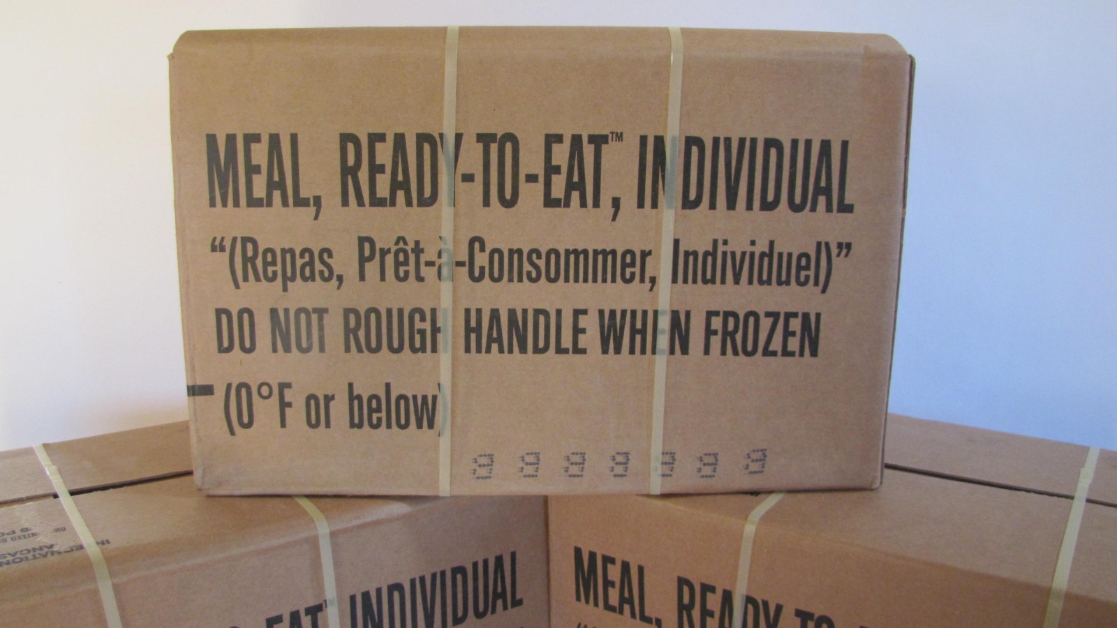 U.S. Original Military Case MRE with Menus “A” 1-12 “B” 13-24 Insp-05/25