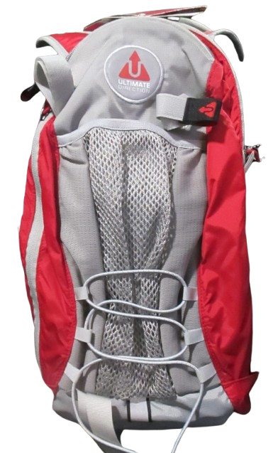 Ultimate Direction WASP Gray/Red Padded Hydration Pack w/70 oz Platypus System